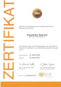 EBQ - Qualitätssiegel des Institutes für Berufs- und Erwachsenenbildungsforschung der Johannes Kepler Universität Linz