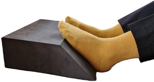 Bloc mit Schrägkante: 180/290x320x100mm anthrazit Bild anzeigen