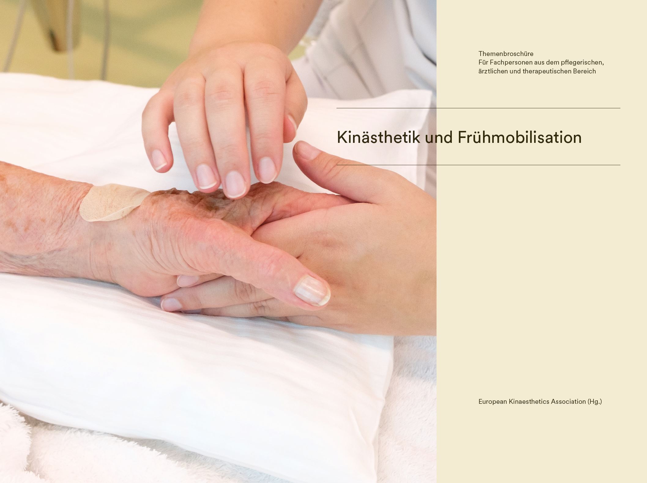 Themenbroschüre Kinästhetik - Frühmobilisation Themenbroschüre Kinästhetik - Frühmobilisation Bild anzeigen