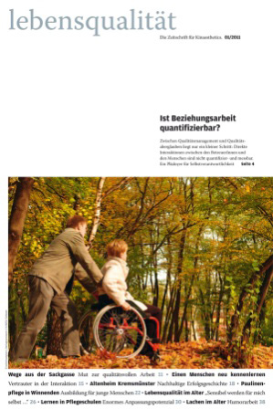 Zeitschrift lebensqualität 01/2011 Bild anzeigen