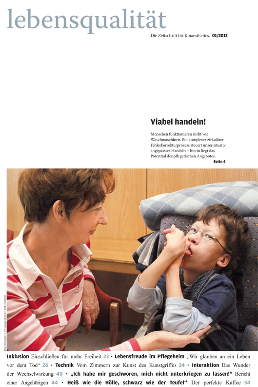Zeitschrift lebensqualität 01/2013 Zeitschrift lebensqualität 01/2013 Bild anzeigen