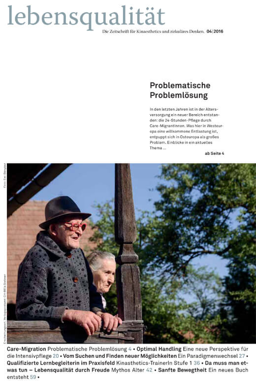 Zeitschrift lebensqualität 04/2016 Bild anzeigen